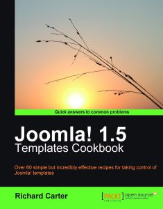 Joomla15TemplatesCookbookCover صفحه ی فرود افزونه های پارسی وردپرس وب پارادایس