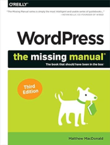WordPressTheMissingManualEbookCover صفحه ی فرود افزونه های پارسی وردپرس وب پارادایس